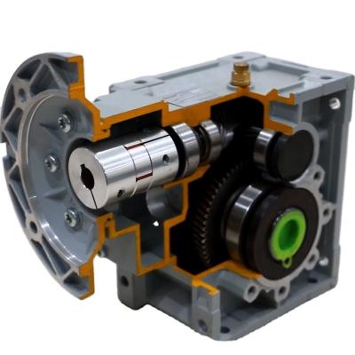 China Material of Construction Shops High Torque Gearbox Ratio Extend Nmrv 040 Series Worm Gear Gearbox Reducer for sale