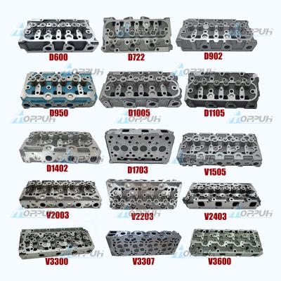 China Machinery Repair Shops For Kubota D1105 V2607 V3800 V1305 D722 D902 D1402 V1505 V2203 V2403 V3300 Engine Cylinder Head for sale