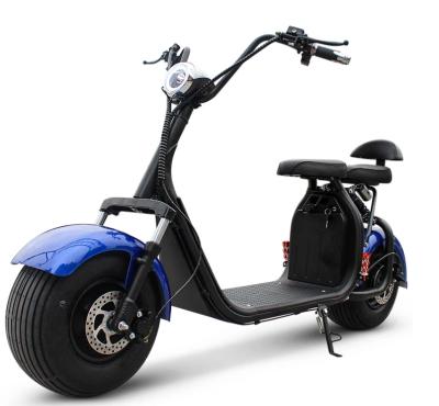 China X7 Outdoor Sports Fat Tire 25-60km/h Scooter 1000W 60V 12Ah Electric Scooter Citycoco Scrooser 2 Wheels Cheap Price High Speed ​​Skateboard for sale