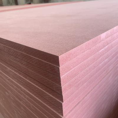 China 5-18mm Moisture Proof B1 Fire Proof/Flame Retardant MDF Board Fire Resistant Rated Red Price/Melamine MDF Moisture Proof Board for sale