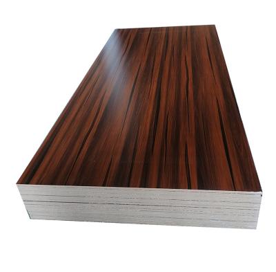 China Custom Melamine Moisture Proof E0 Solid Bond 1220*2440mm MDF 4*8 Sheet Melamine MDF Board Fiberboard Made In China for sale