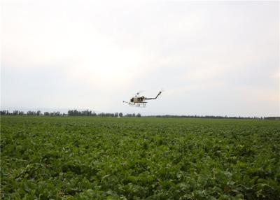 China 20 Hectare Per Day Helicopter Agricultural Spraying , Unmanned Flybarless Helicopter for sale