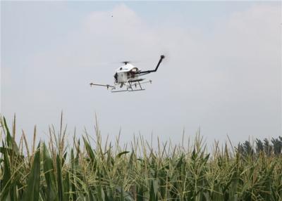 China Gasoline Powered Remote Control RC Helicopter Sprayer System 5.5 Meters Coverage for sale