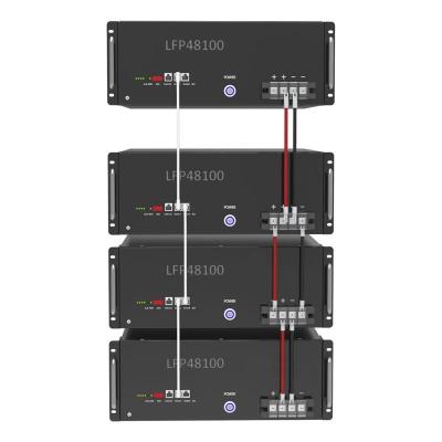 China Solar Cabinet Type LiFePO4 Lithium Battery 51.2v 50ah Lithium Battery Pack 100Ah for sale