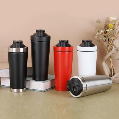 China Stainless Steel Protein Shaker Bottle 27.0 Fl Oz Insulated Leak Proof BPA Free Hiking for sale