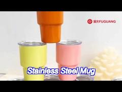 mini shot tumblers 2oz white red green shot glasses with straws stainless steel xmas party cups