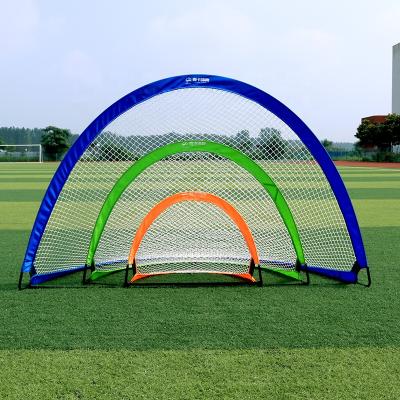 China Durable Football Soccer Accessories Goal Post Portable Foldable Soccer Ball Nets Training Equipment Balls Gate Pop Up Goal for sale