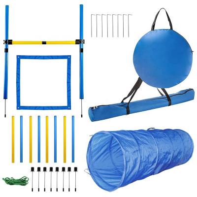 China Sustainable Pet Toy Outdoor Dog Fun Dog Training Set Agility Dog Training Equipment for sale