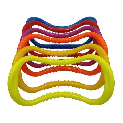 China Amazon New Design Yoga Ring Home Workout Magic Circle Eco-friendly Hot Selling Yoga Pilates Stretching Ring for sale