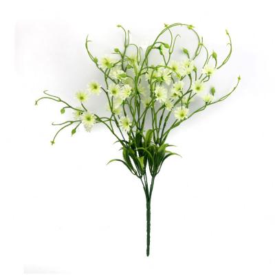 China Home Wedding Decorative Daisy Hydrangea Gesang Decoration New Window Display Flower Small Artificial Plastic Flowers for sale