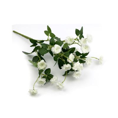 China High Quality Turnout Bouquet Decoration Table Room Window Display Silk Rose Artificial Flower Indoor Living Jasmine for sale