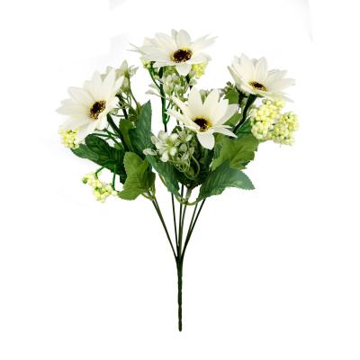 China Large Flower Arrangement Artificial Bouquet Chrysanthemum in Home Decoration Imperial Plant Photography Wedding Window Display for sale