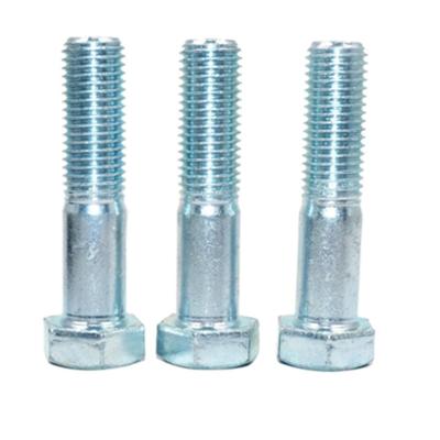 China Galvanized Full Connection DIN933/DIN931 Half Wire Hex Bolt Hex Bolt With Factory Type Bolt Fastener Nut for sale