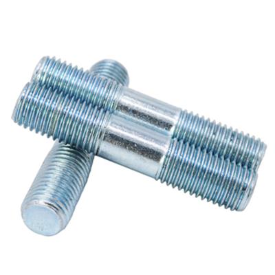 China health care wholesale price m8 m10 m16 m19 m25 m30 double weld head end zinc astm a193 gr b7 stud bolt with hex nut 2h heavy for sale