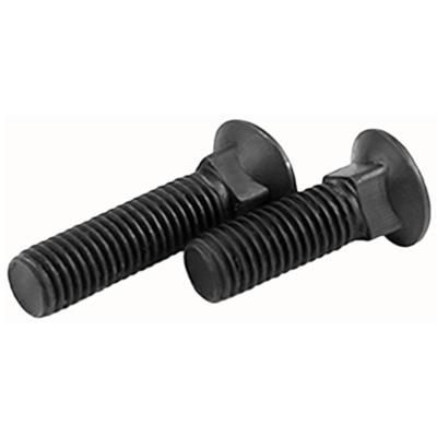 China Hot Sale ANSI/ASME Connection DIN603 Black Oxide Stainless Steel Carriage Bolts for sale