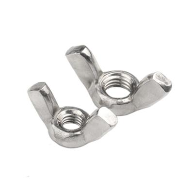 China Wholesale Heavy Industry China Fastener Wing Nuts SS304 Wing Nut with Wings DIN315 Stainless Steel m6 m8 m10 Square Wing Nut for sale