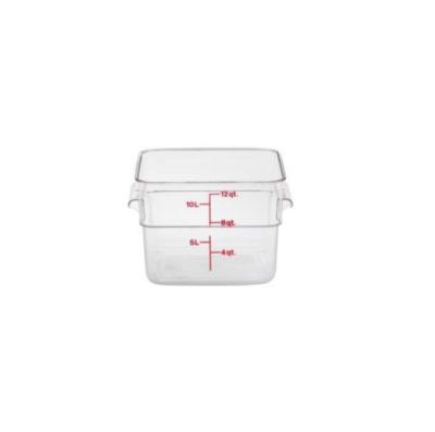 China Suitable for storing food CAMBRO 4SFSCW135 transparent design food grade material high quality storage containers for sale