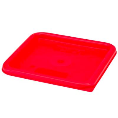 China Excellent Polyethylene CAMBRO SFC6451 CAMSQUARES Performance Durable Sealing Material Transparent Material Food Pan Lids for sale