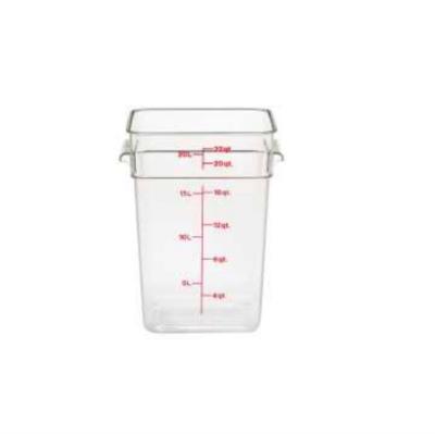 China Suitable for storing Food CAMBRO 22SFSCW135 Easy Seal Stackability Food Grade Material Airtight Storage Containers for sale