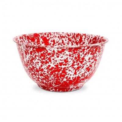 China Sustainable Ig Food Container Storage Bowl Personalized Enamel Serving Bowl for sale