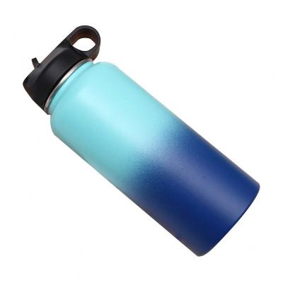 China Low MOQ 32oz Sustainable Stainless Steel Water Bottle With Straw Removal for sale