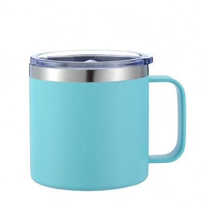 China Best Selling 330ml Stainless Steel Handle Coffee Mug Viable Thermos With Best Services for sale