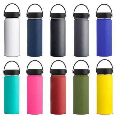 China Viable Leak Free 32oz 64oz 128oz Stainless Steel Water Bottle For Sports Gym Travel Camping for sale