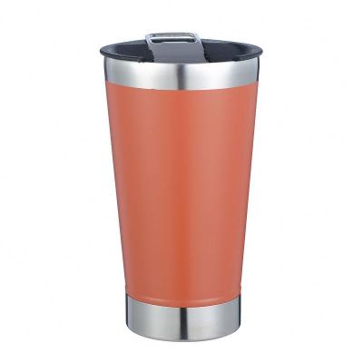 China Sustainable Stock New Arrival Double Wall Stainless Steel Barrel Beer Mug Coffee for sale