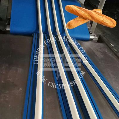 China Full Automatic French Long Baguette Bread Maker Machine Production Line Including Tray Supplying Food Bakery Areas For Sale for sale