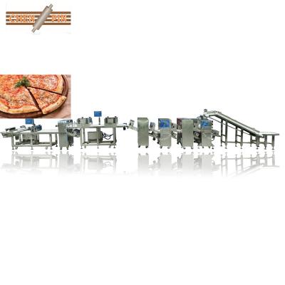 China Alligning Pizza Pita Production Line Automatic Pita Pizza Making Machine for sale