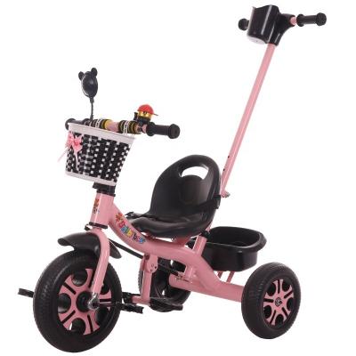 China Ride On Toy Price China 2021 3 Year Old Child Bike New Stroller Child Bicycle 4 Wheel 3 In 1 Baby Kids Children Other Tricycles For Babies for sale