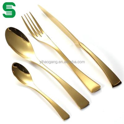 China Viable creative reusable cutlery swan cutlery set table fruit knife and fork hotel promotional supplies gift fashion zinc alloy bag for sale