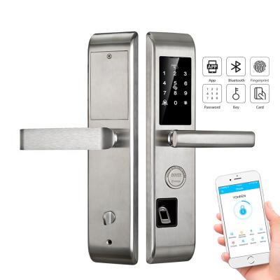 China TTLock Ble TTlock App Password Key Security Digital Smart Biometric Fingerprint Lock for Home for sale