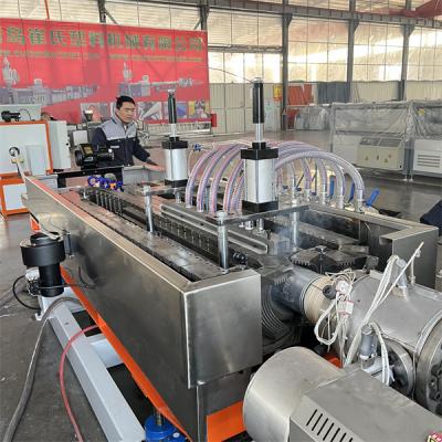 China Flexible HDPE-golfbuismachine, PE-buis extrudermachine met dubbele wand Te koop