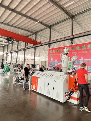 中国 高効率の二重壁波紋パイプマシン プラスチックシルフォンベローズ挤出機 販売のため