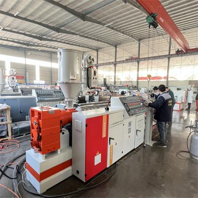 China HDPE-Doppelwandgewölbtes Rohr Extrusionsleitung Energieeinsparung zu verkaufen