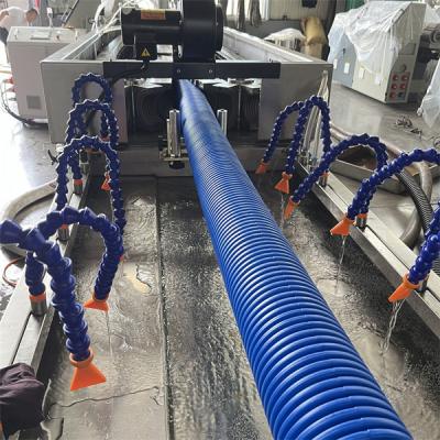 China Extrusora automática de tornillos de plástico HDPE DWC Extrusora de tuberías corrugadas en venta