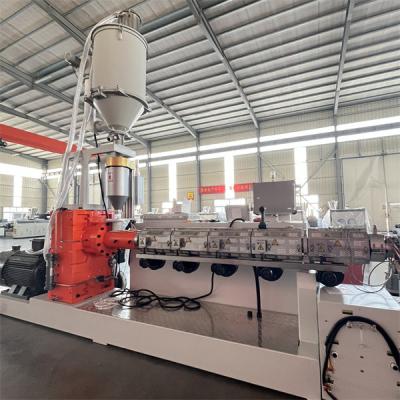 China SJ60/38 Plastic Pipe Machine Single Screw HDPE Pipe Manufacturing Plant for sale