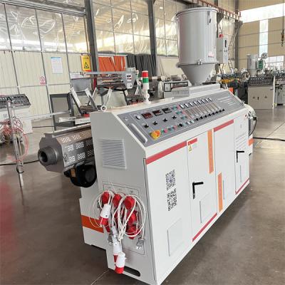 China Maschine zur Herstellung von HDPE-Ein-Schraub-Extruder-Plastik-Extrusion zu verkaufen