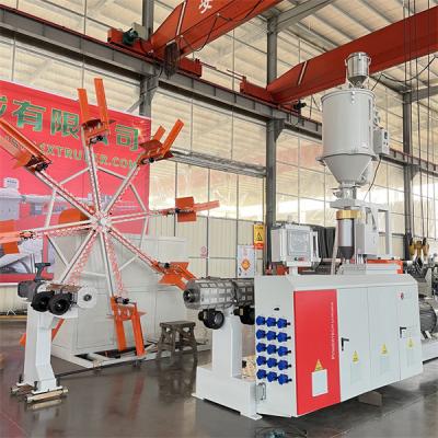 China Langlebige Plastikrohrformmaschine, Hochgeschwindigkeits-PVC-Rohrschneidemaschine zu verkaufen