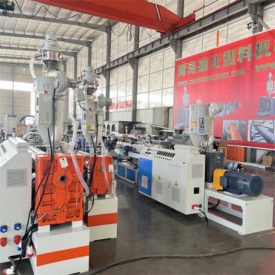 China Einfache Bedienung Einschraubmaschine für Kunststoffextruder PVC-Rohr Extrusionslinie zu verkaufen