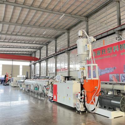 China 120-300kg/h HDPE-Rohr Extruder, Wasserrohr-Produktionslinie für Wasserversorgung / Drainage-Rohr zu verkaufen