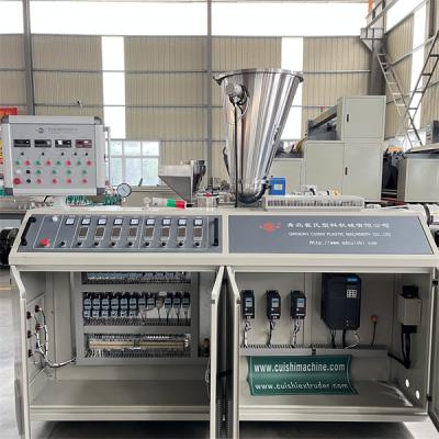 China Duurzame Plastic Screw Extruder Machine PVC Flex Pipe Waterleiding Te koop