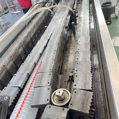 China Plastic Double Wall Corrugated Drainage Pipe Machine Line Manufacturing Equipment for sale