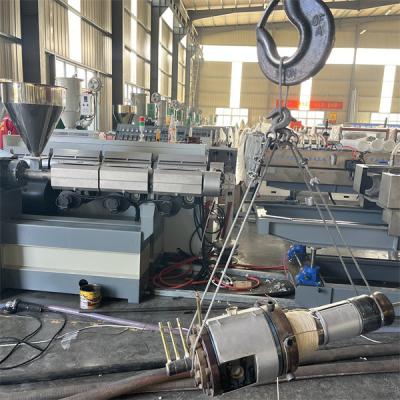 China Plastic Extrusion Equipment  PE PP Double Wall Corrugated Pipe Production Line for sale