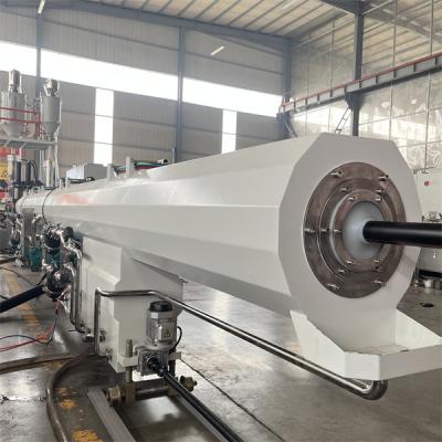 China HDPE Pipe Production Machinery For Chemical Pipeline Transportation / Plastic Extruder Machines For Hdpe Pipe Manufacturing for sale