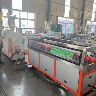 China 16-300mm Ein- oder Doppelwand-Spiralrohr-Extrusionsleitung vollautomatisch zu verkaufen