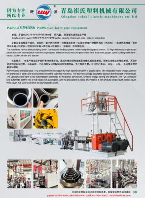 China 2 capas 3 capas de alta velocidad PPR PE tubería Co línea de extrusión máquina de fabricación en venta