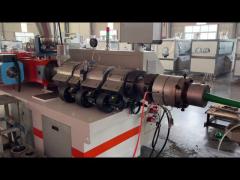 Double Screw Extrusion Machine PVC Pipe Extrusion Machine