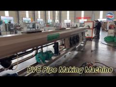 Hose PVC Pipe Making Machine Extrusion Double Screw High Efficiency